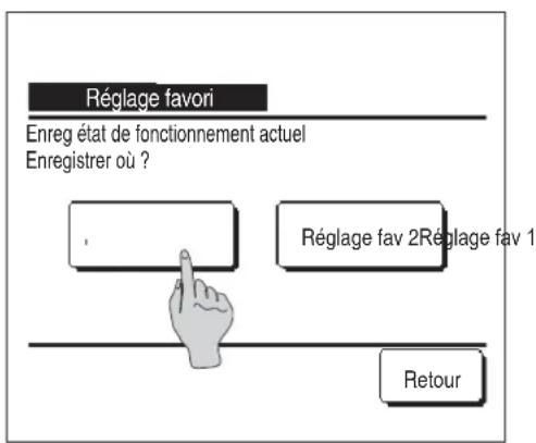 MITSUBISHI RC-EXZ3D - Enregistrer des préférences - 1