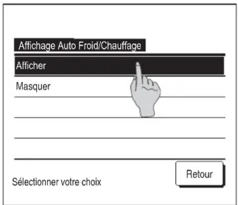 MITSUBISHI RC-EXZ3D - ⑦ Affichage froid/chauffage automatique - 1