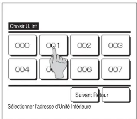 MITSUBISHI RC-EXZ3D - ② Nom de l'unité interieure - 1