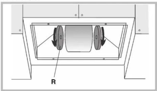 SMEG P592 - Replacing the charcoal filter - 1