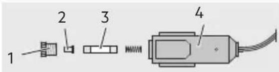 AEG KK 30 - Byte av säkring - 1