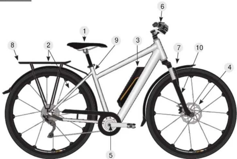 TELEFUNKEN Kompakt F810 - Trekkingrad - Herren - 1
