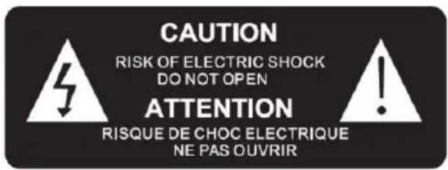 THOMSON DS122CD - Safety warning and notice - 2