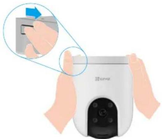 EZVIZ H8c Pro 3K - Le support est séparé - 1