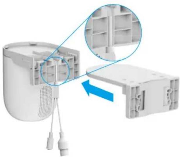 EZVIZ H8c Pro 3K - Assemblage du support - 1
