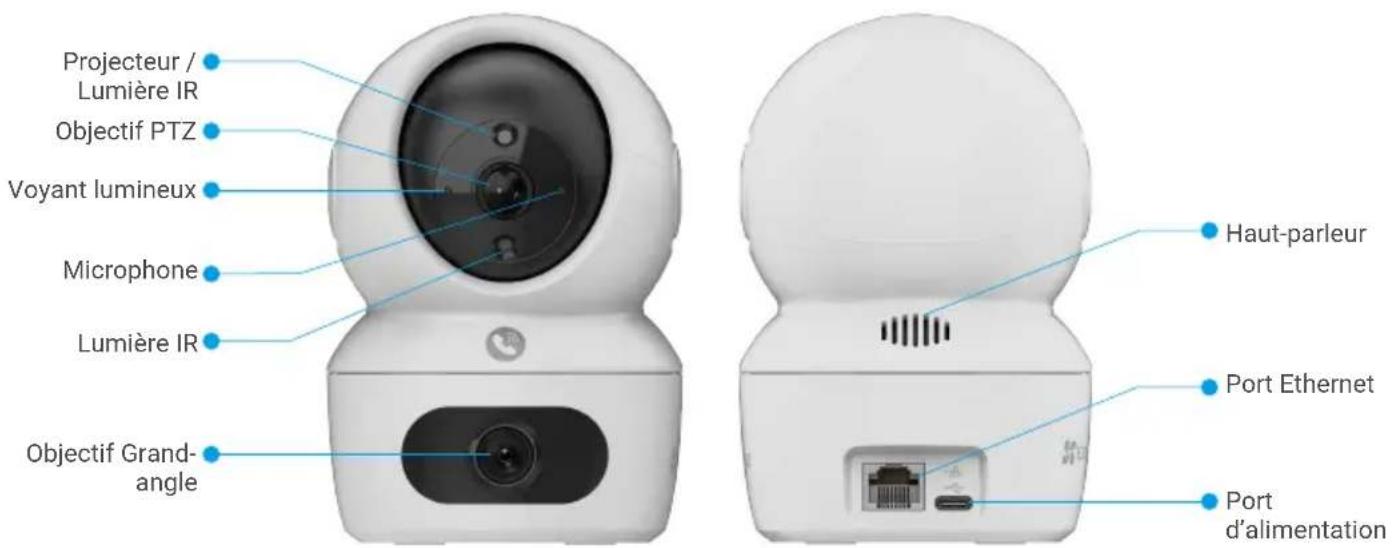 EZVIZ H7c Dual 2K+ - Notions de base - 1
