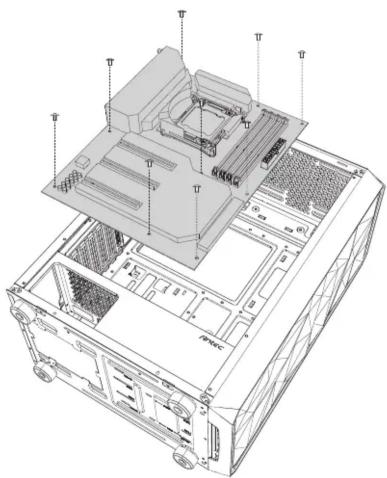ANTEC AX83 - MOTHERBOARD INSTALLATION - 1