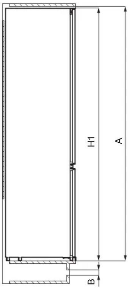 ELECTROLUX KTS5LE16S - Dimensioni - 1