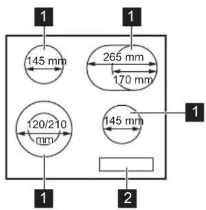 ELECTROLUX LRR6436M - Keittoaluejärjestely - 1