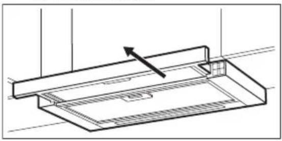 ELECTROLUX KFP326S - Pentru a utiliza hota: - 1