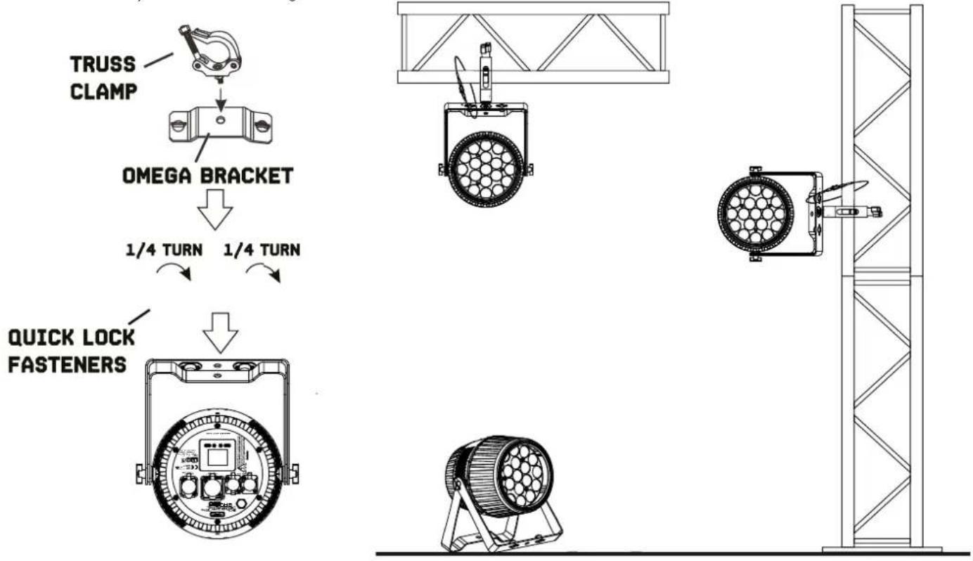 BeamZ BWA550Z - RIGGING - 1