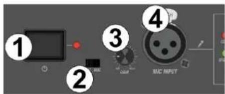Power Dynamics PDSM100 - FRONT PANEL - 1
