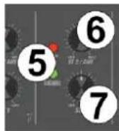 Power Dynamics PDSM100 - FRONT PANEL - 2