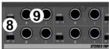 Power Dynamics PDSM100 - REAR PANEL AND BOTTOM CONTROLS - 1
