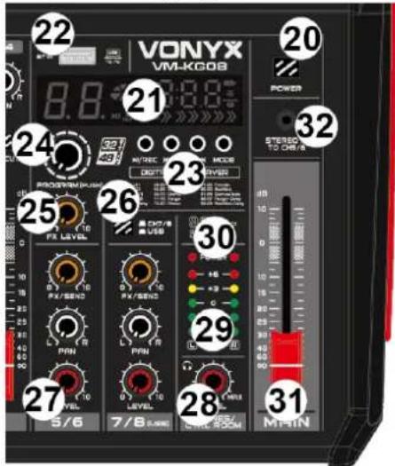 Vonyx VM-KG08 - MP3-TASTENSAMMLUNG - 1