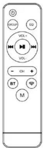 Power Dynamics WS40AB - CONTROL REMOTO - 1
