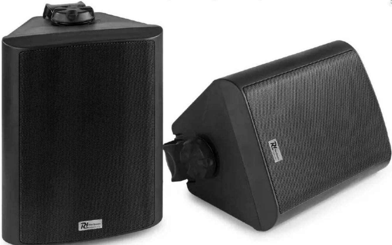 Power Dynamics WS40AB - WS Series In-/Outdoor Wifi/BT Speaker Set - 1
