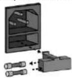 Power Dynamics WT460A - ENTRÉE AC ET PORTE-FUSIBLE - 1