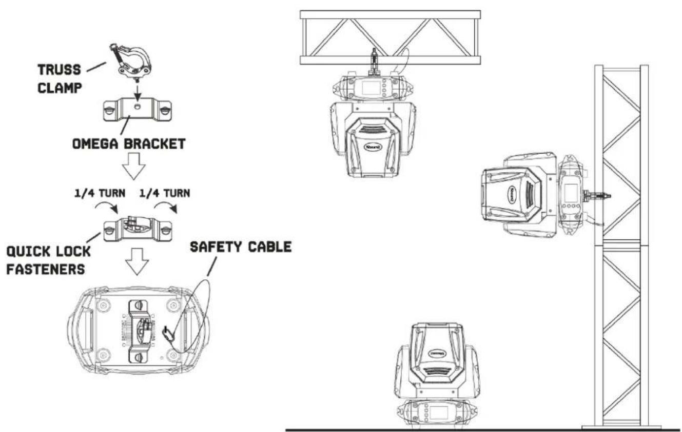 BeamZ Fuze 75 Beam - INSTALACION - 1