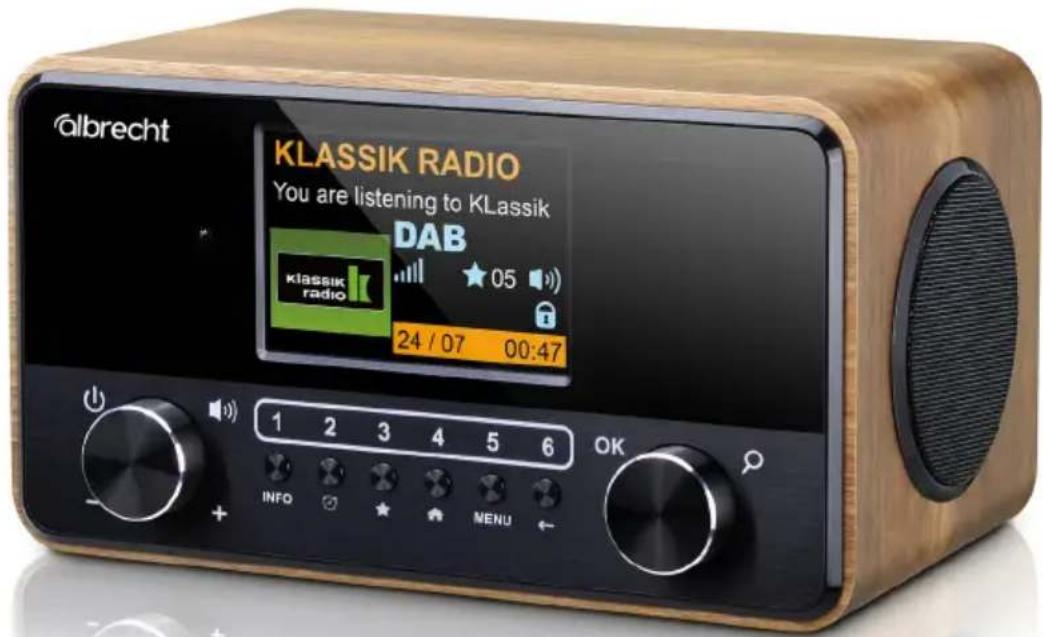 ALBRECHT DR 866 - Radio digitale DAB+ DR 866 Senior - 1