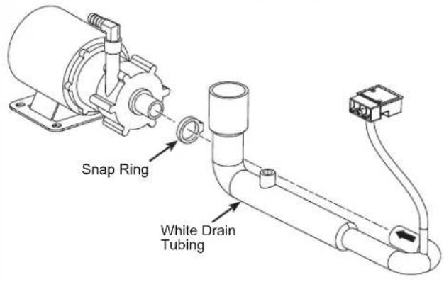 GE UNC15NPWII - INSTALL NEW DRAIN TUBING - 1
