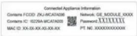 GE UNC15NPWII - WiFi (para Clientes de Estados Unidos, sus territorios, y Canadá) - 1