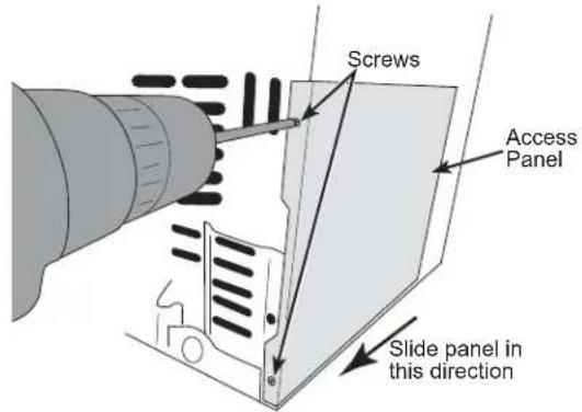 GE UNC15NPWII - REMOVE ACCESS COVER - 1