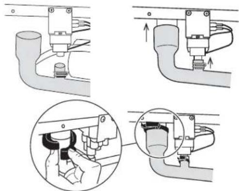 GE UNC15NPWII - INSTALLER LA POMPE DE VIDANGE (suite) - 2
