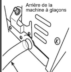 GE UNC15NPWII - RACCORDER LA POMPE DE VIDANGE À LA MACHINE À GLAÇONS (suite) - 4