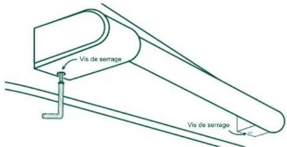 GE UNC15NPWII - Fixation du panneau de la porte - 8