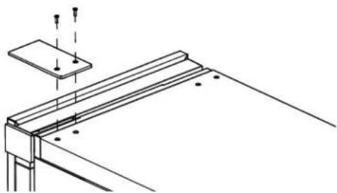 GE UNC15NPWII - Door Hinge Pinch Point Hazard - 2
