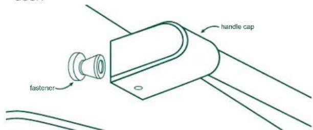 GE UNC15NPWII - HANDLE REVERSING INSTRUCTIONS - 2