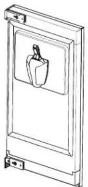 GE UNC15NPWII - DOOR SWING - 3