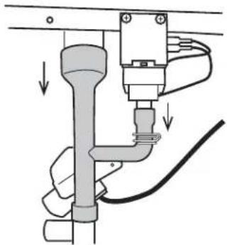 GE UNC15NPWII - REMOVE DRAIN TUBING - 2