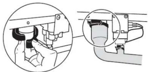 GE UNC15NPWII - CONNECT DRAIN PUMP TO ICE MACHINE - 4