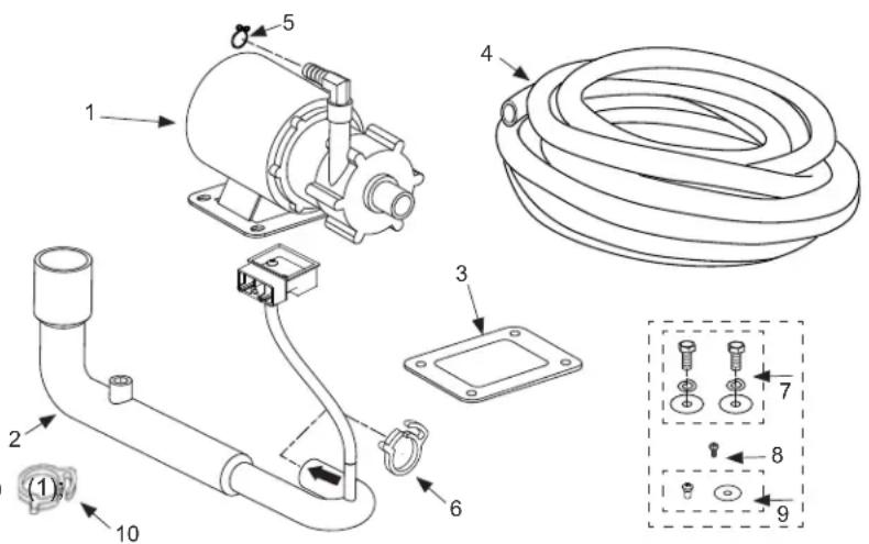 GE UNC15NPWII - L'ENSEMBLE COMPREND : - 1