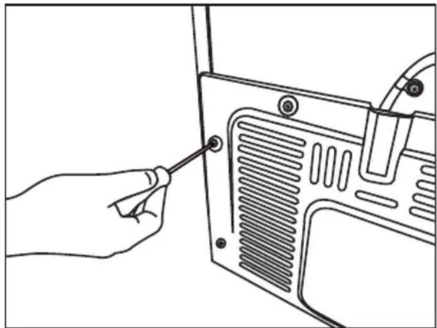 BEKO GN1426240ZDXBRN - Installatie van de plastic spieën - 1