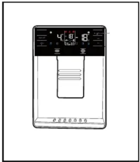 BEKO GN1426240ZDXBRN - Διανομέας νερού στην πόρτα (σε ορισμένα μοντέλα) - 1