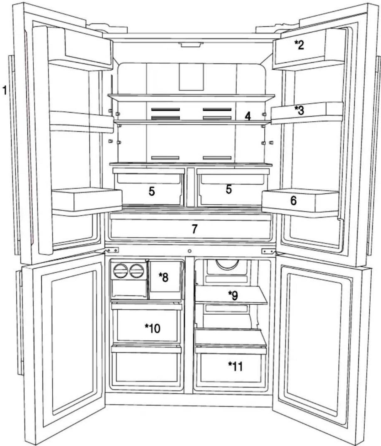 BEKO GN1426240ZDXBRN - Lodówka - 1