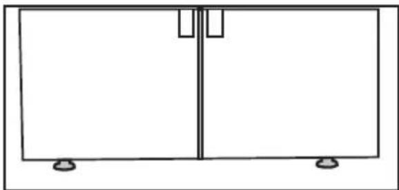BEKO GN1426240ZDXBRN - Podešavanje stalaka - 1