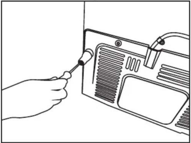 BEKO GN1426240ZDXBRN - Installing the plastic wedges - 2