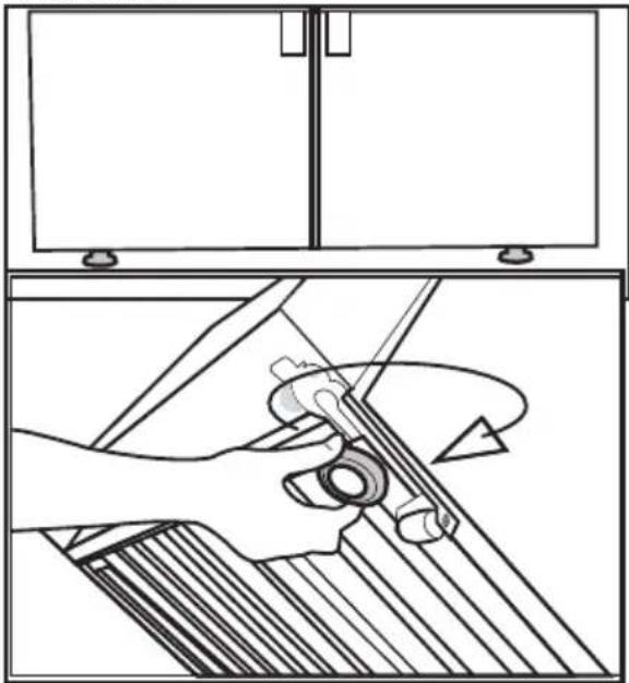 BEKO GN1426240ZDXBRN - \*Adjusting the feet - 1