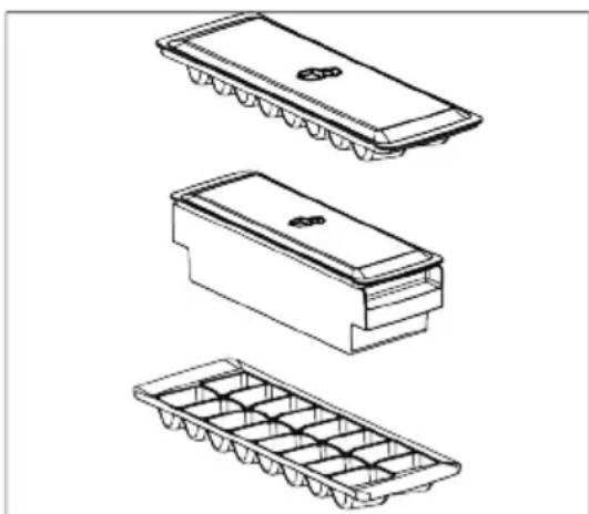 BEKO GN163141XBN - Utilisation du seau à glace - 1