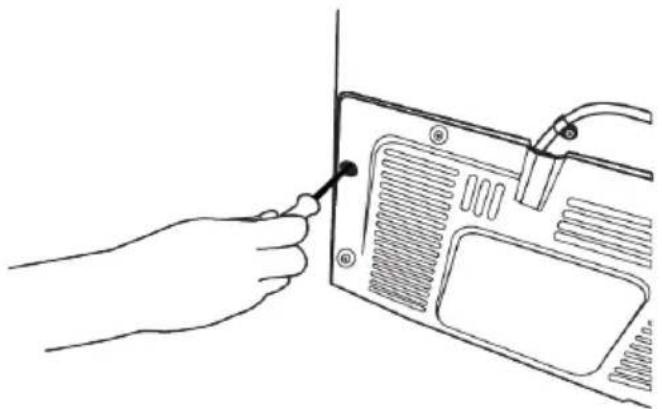 BEKO GN163141XBN - Fixation des cales en plastique - 1