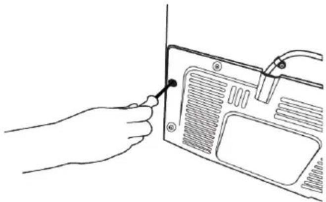 BEKO GN163141XBN - Podkładanie plastikowych klinów - 1