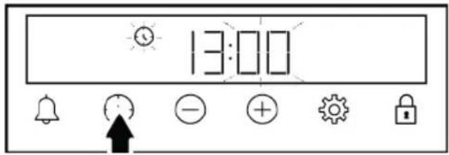 BEKO BBISA13300XMPE - Modificarea orei exacte - 2
