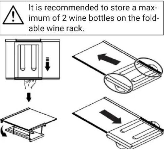 BEKO KG515 - Foldable Wine Rack - 1