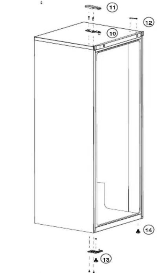 BEKO RSSE265K40SN - Vending af dør - 2