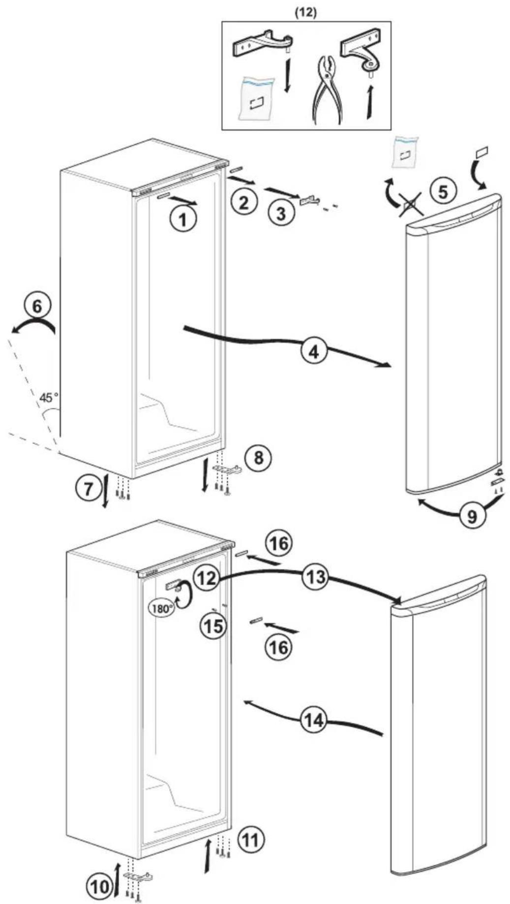 BEKO RSSE265K40SN - Vzvratno vrat - 1
