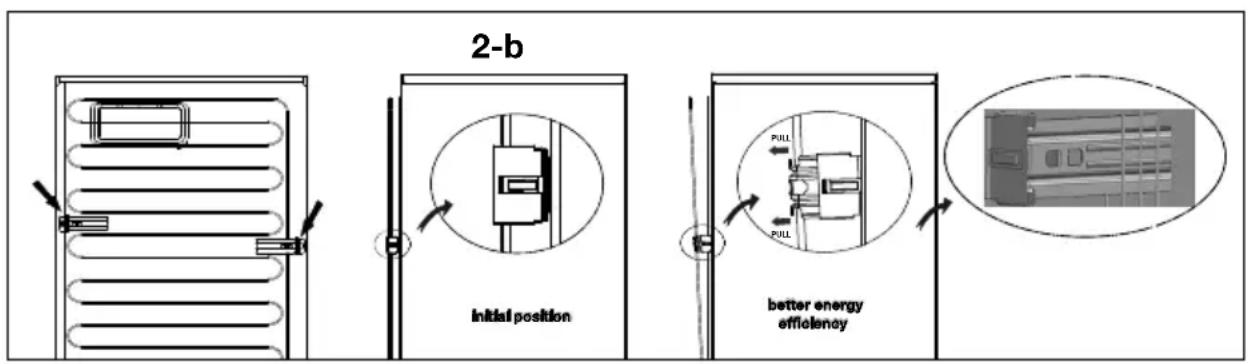 BEKO RSSE265K40SN - Alarm for åben dør - 1
